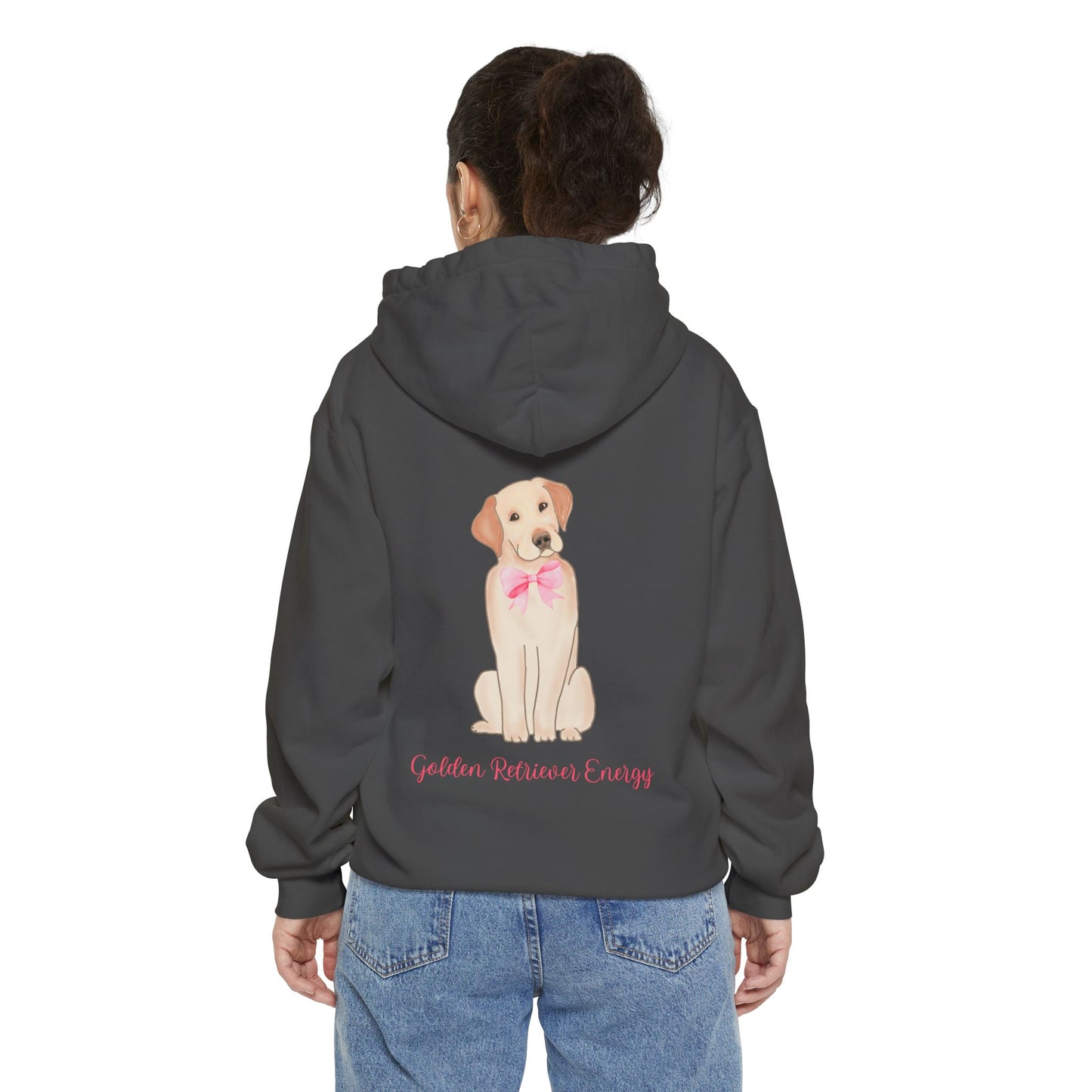 Golden Retriever Energy- Comfort Colors Hoodie