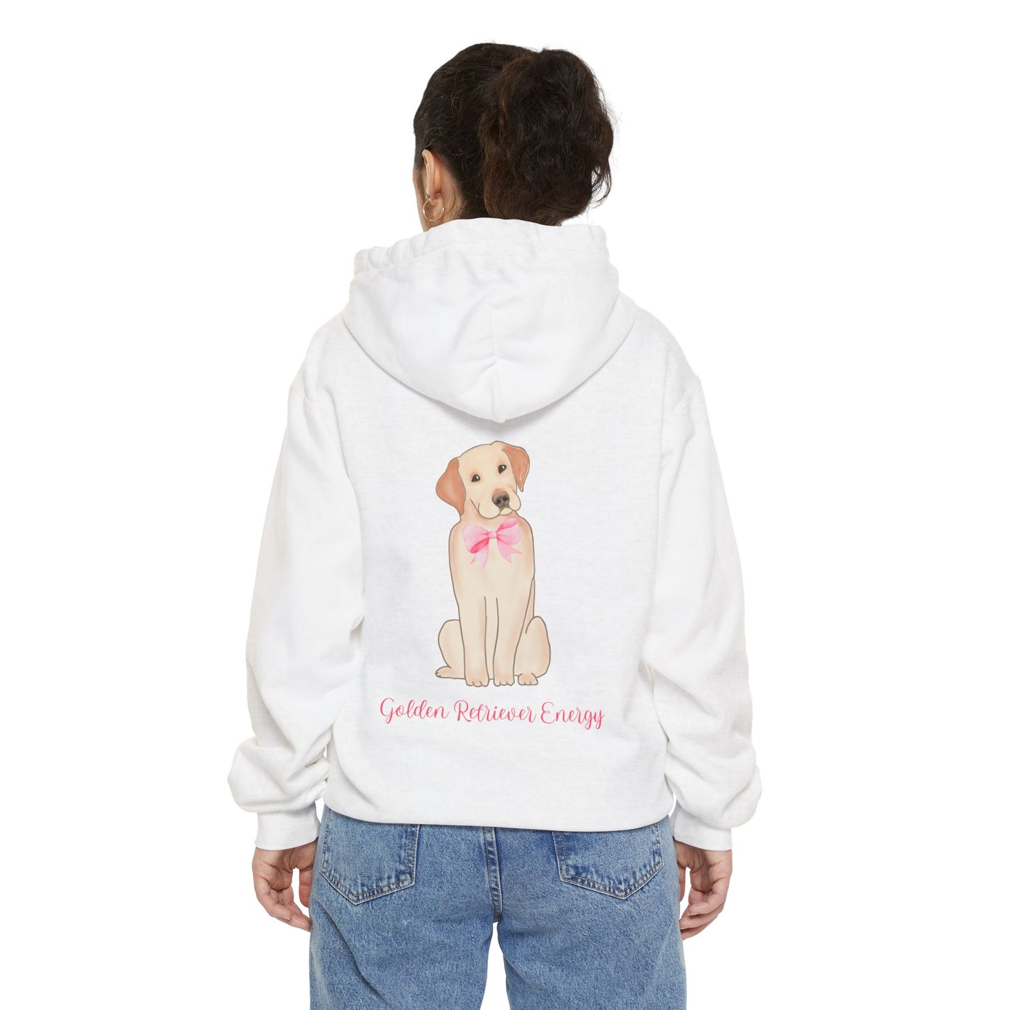 Golden Retriever Energy- Comfort Colors Hoodie