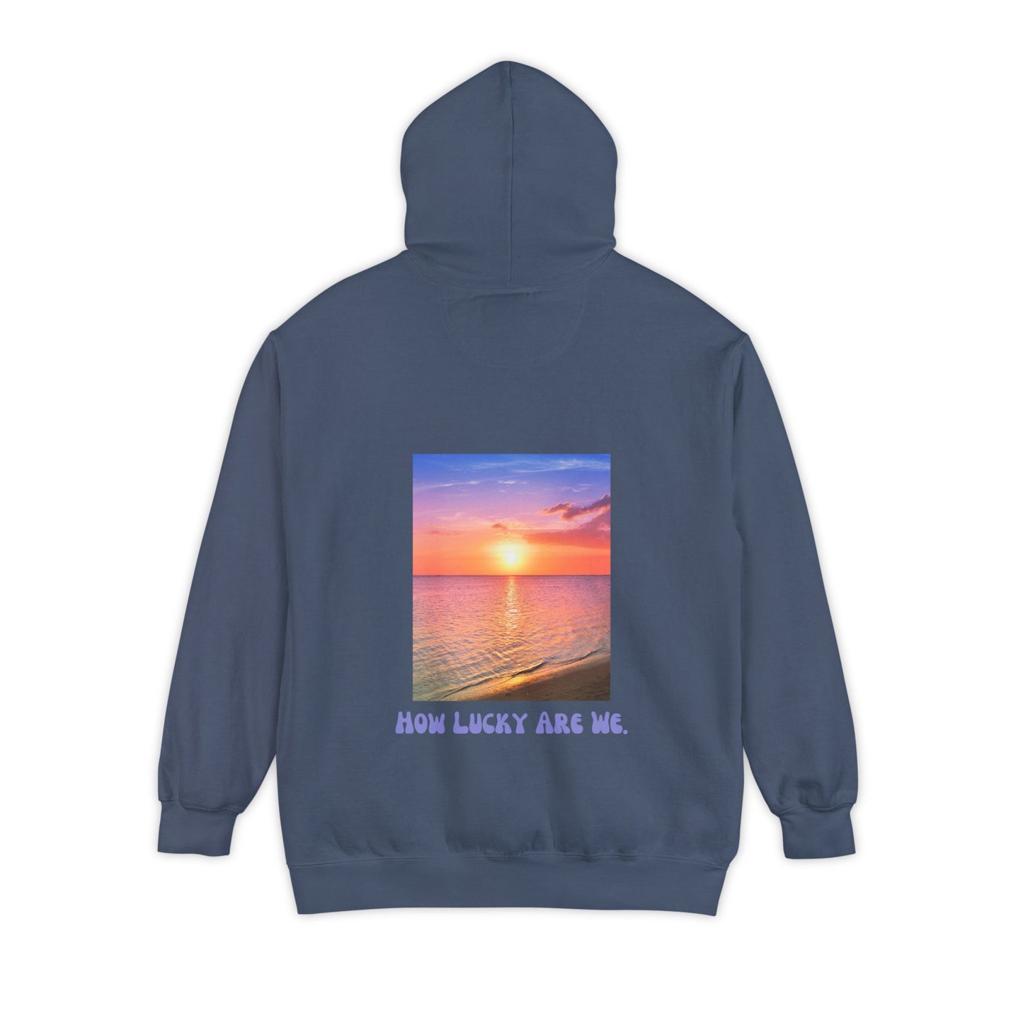 How Lucky Are We- Comfort Colors Hoodie