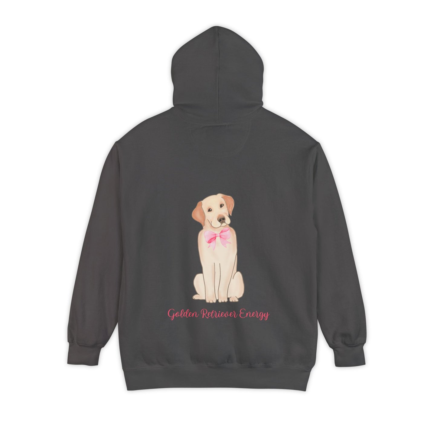 Golden Retriever Energy- Comfort Colors Hoodie