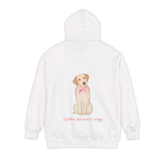 Golden Retriever Energy- Comfort Colors Hoodie